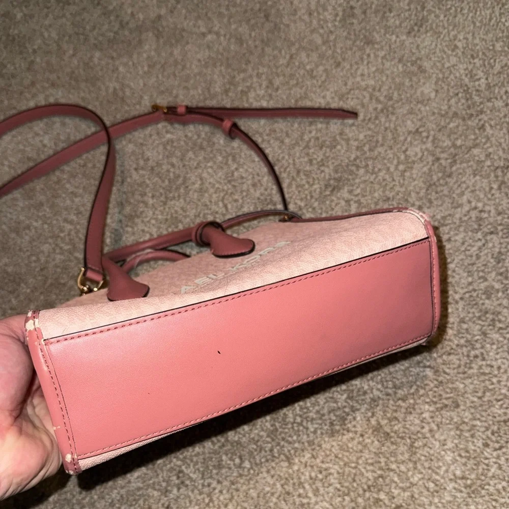 Michael Kors Small Pink Mirella Bag - Picture 4 of 5